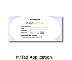 MrTed's main application "Talentlink". coldfusion / oracle application. You will need to request a login to view the application.